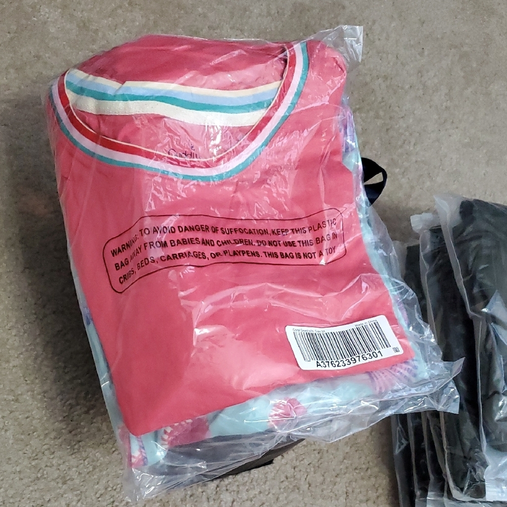 Pink and Blue Striped Shirt